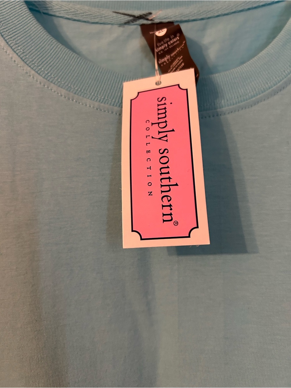 NWT Simply Southern Short Sleeve T-Shirt Size XL - Picture 2 of 6